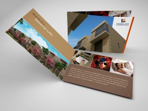 A4 Horizontal Brochure Mockup